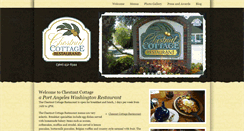 Desktop Screenshot of chestnutcottagerestaurant.com
