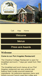 Mobile Screenshot of chestnutcottagerestaurant.com